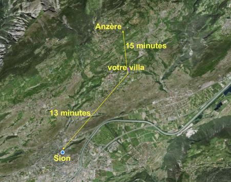 Grimisuat, Valais - Villa clés-en-main 4.5 pièces 198.75 m2 CHF 1'200'000.-