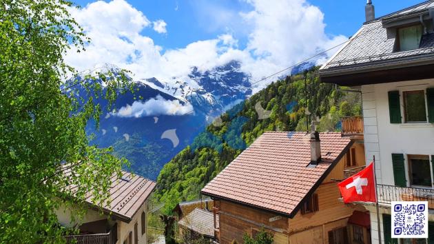 Lavey-les-Bains, Vaud - Appartement 3.5 pièces 69.20 m2 CHF 285'000.-