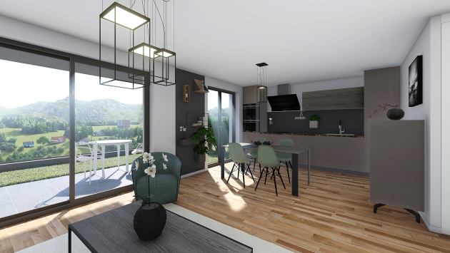 Ayent, Valais - Appartement 3.5 pièces 105.00 m2 CHF 490'000.-