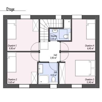 Conthey, Valais - Maison mitoyenne 5.5 pièces 135.00 m2 CHF 785'000.-