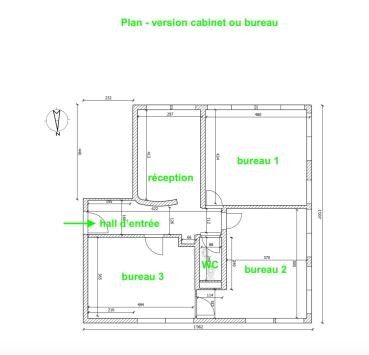 Chamoson, Valais - Bureau 3.5 pièces 82.00 m2 CHF 250'000.-