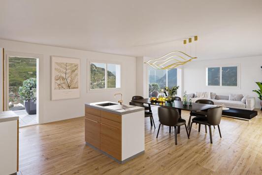 St-Léonard, Valais - Appartement 3.5 pièces 96.40 m2 CHF 574'000.-