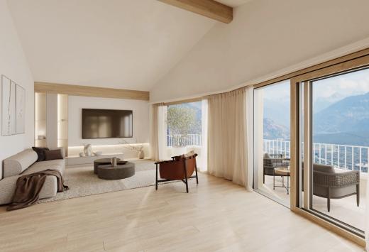 Mollens VS, Valais - Chalet 4.5 pièces 173.60 m2 CHF 1'259'000.-