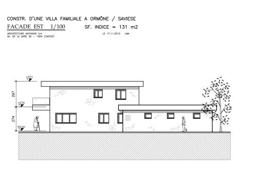 Ormône (Savièse), Valais - Villa 6.5 pièces 232.00 m2 CHF 1'800'000.-
