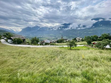 Flanthey, Valais - Terrain à bâtir  738.00 m2 CHF 320.- / m2