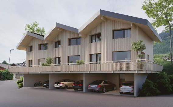Mollens VS, Valais - Villa mitoyenne 3.5 pièces 111.30 m2 CHF 779'000.-